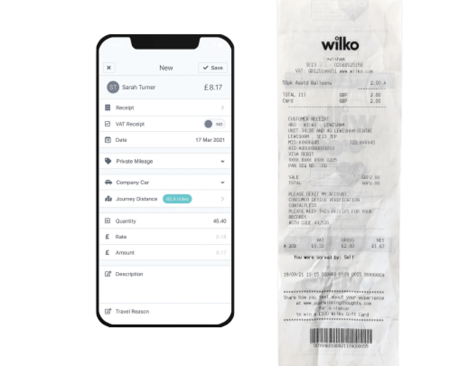 Expense Receipt Scanner Automated With OCR Technology