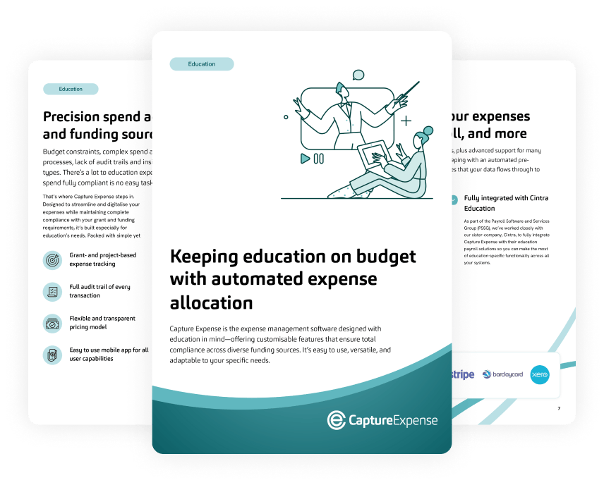Capture Expense downloadable brochure
